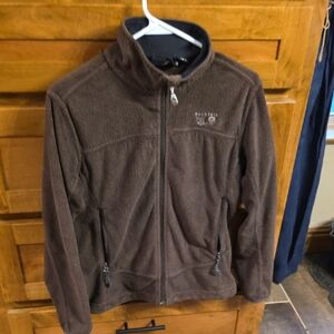Mountain Hardware Brown Fleece Jacket